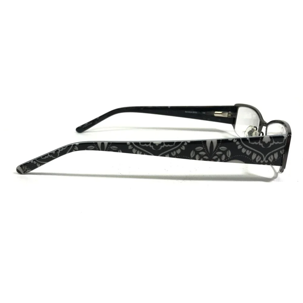 Vera Bradley Eyeglasses Frames Whitney Barcelona BCA Black Silver 51-18-140